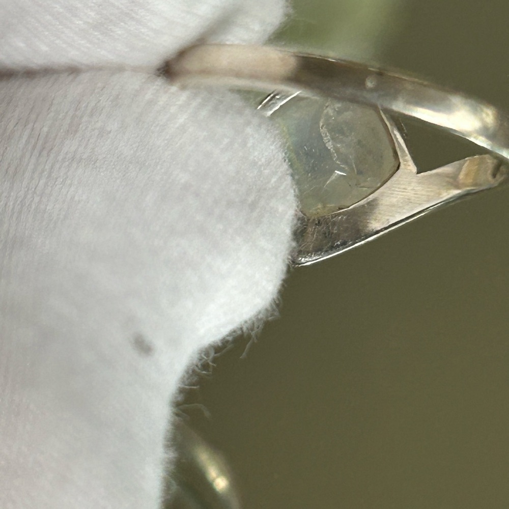 💕Moonstone Stacking Rings (2) 925 silver - Picture 7 of 9